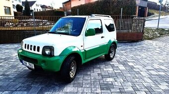 suzuki jimny 1.3 benzin. 4x4 ve velmi penem stavu.