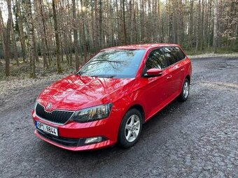 Fabia kombi, 1,4 TDi 66kw, rv. 2017, digi klima, tažné, DPH