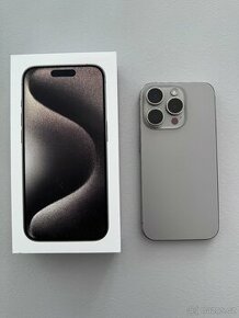 Apple IPhone 15pro 256GB - přírodně titanový - 1