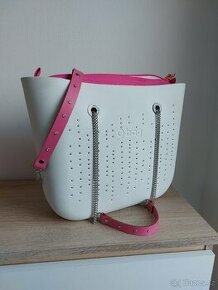 Obag standard limited white pink