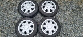 Plechové disky Škoda Oct 3 5x112 6x16 ET48 205/55r16 zimní