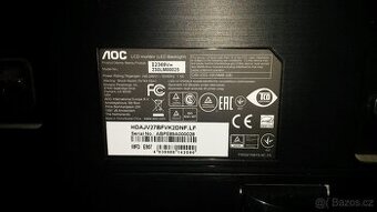 FULL HD IPS monitor 23" AOC I2369VM