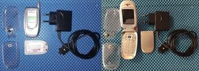 Plně funkční - Mobil - SAMSUNG E100 (sklápěčka) + orig. obal