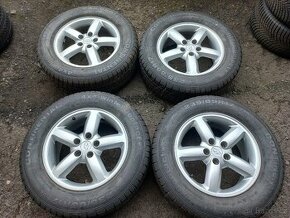 Prodám sadu Orig ALU kol Hyundai 235/65R17 zimní - 1