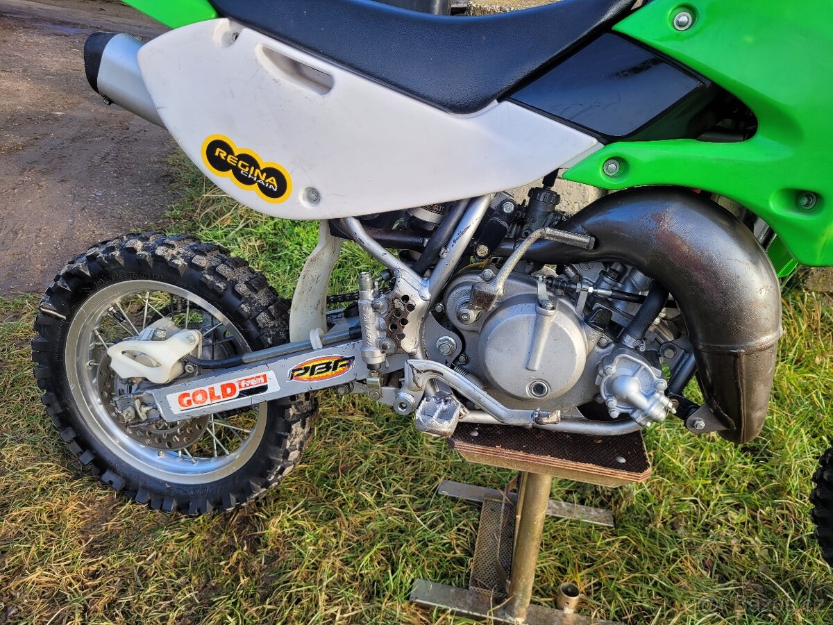 Kawasaki KX 65, kolesá 14/12