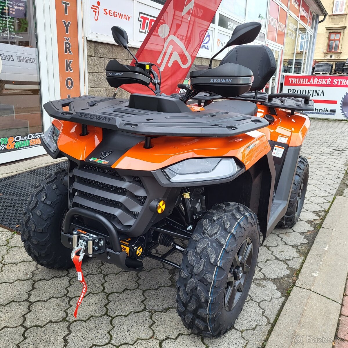 Segway AT5 L T3b, PŘEDVÁDĚCÍ, najeto 10 km, DPH, SLEVA