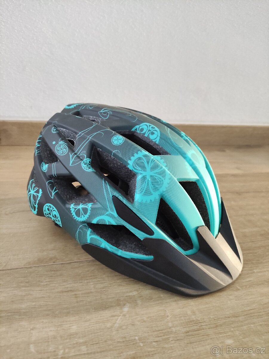 Cyklistická helma R2 52-56 cm se světlem - 2