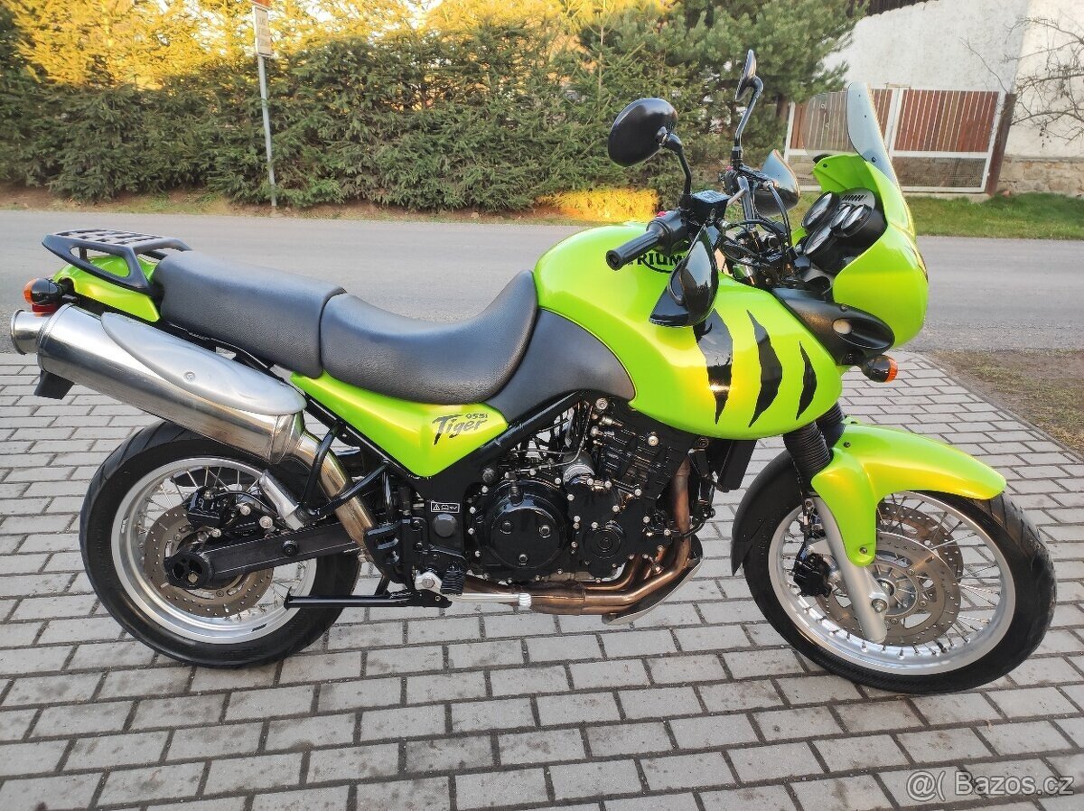 Triumph Tiger 955i super stav nutno vidět,Video,mohu dovézt