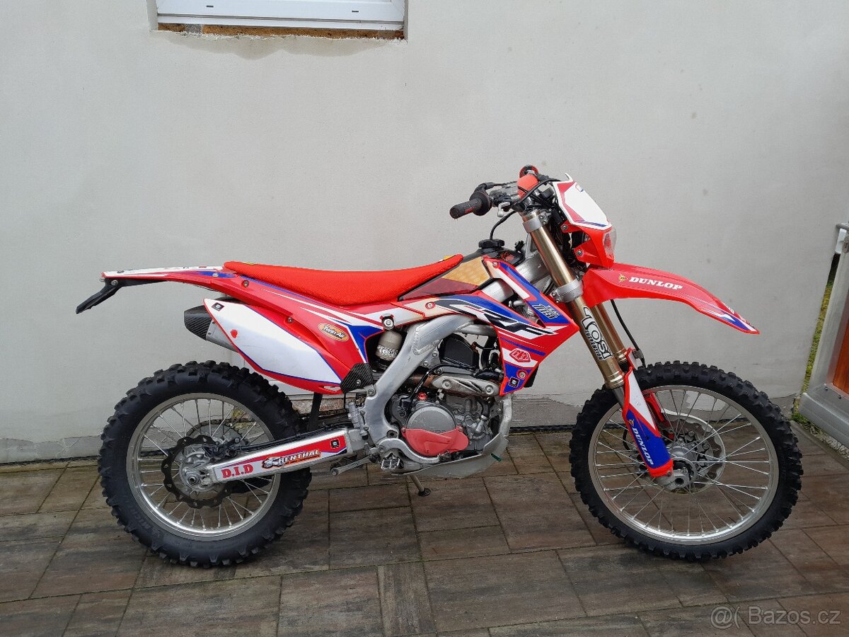 Honda CRF 250 X, 2016, enduro s TP, po servisu