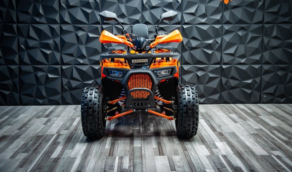 Dětská čtyřkolka Piranha Transformer 125cc 3G8 - oranžová