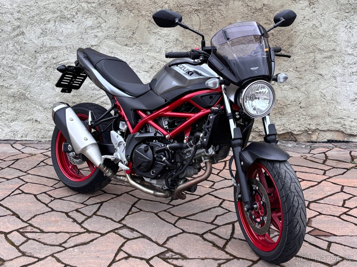 Suzuki SV 650 2019, najeto 6500km