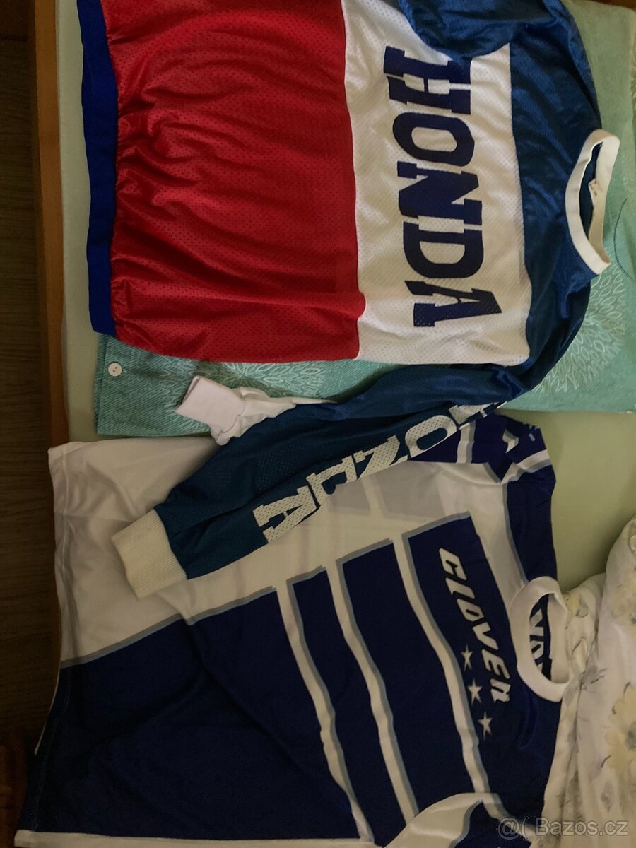 motokrosový dres Honda a Clover