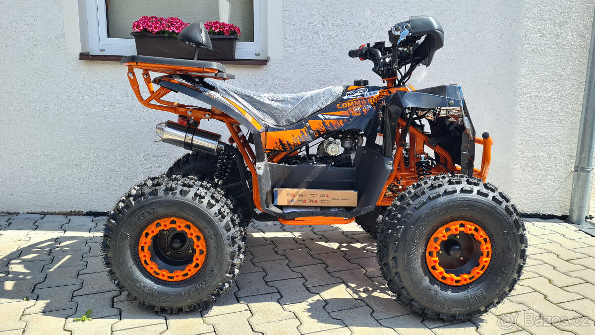 ATV Big Commander 125ccm, 8KW s licenčním motorem Honda DAX