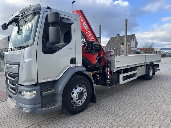 DAF LF290 - valník s hydraulickou rukou