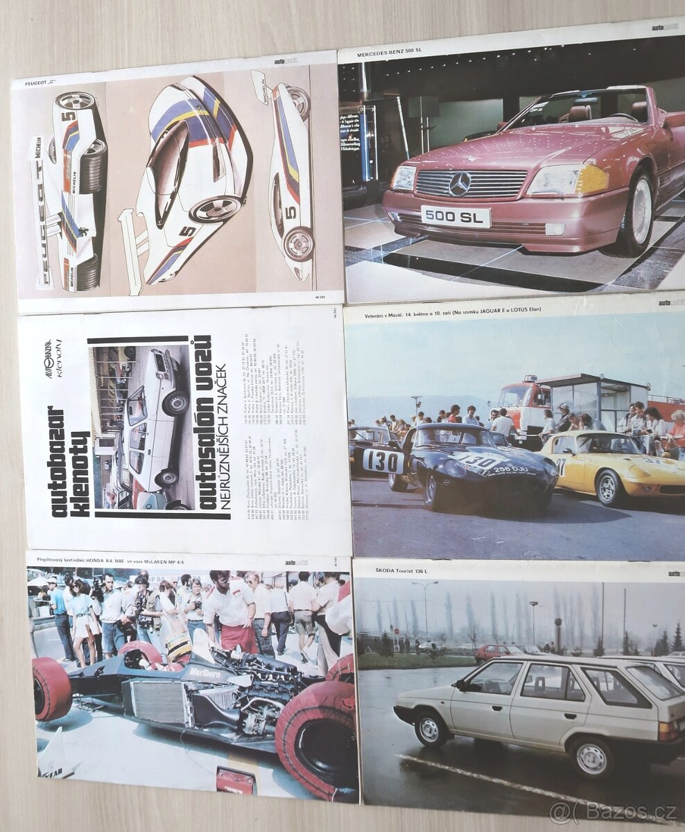 ČASOPIS AUTOMOBIL 1989, 12KS, ŠKODA FAVORIT, JAWA SOUTĚŽNÍ