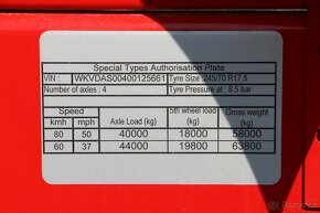 Nový návěs podvalník Kässbohrer K.SLA 4/2N 4osa teleskop - 20