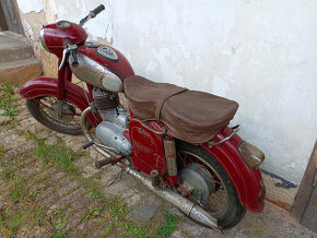 motocykl jawa čz kývačka 250 ccm typ 353 s TP SPZ 1956 - 20