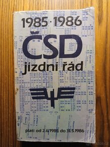 Jízdní řády ČSD I. - 20