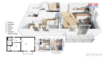 Prodej bytu 2+kk, 57 m², Opatovice nad Labem, ul. Neplachova - 20