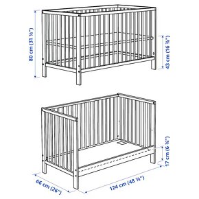 Dětská postýlka IKEA GULLIVER - 20