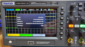 Osciloskop Hantek DSO2D15 150MHz s funkčním generátorem NOVÝ - 20