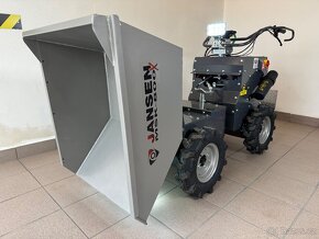 MSK-800X elektrický hydraulický dumper + sněhový pluh TOP - 20