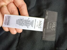 Nový pánský oblek Marks & Spencer s vestou - 20