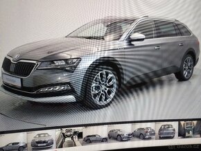 Originál ALU kola Škoda Superb R19 + letní pneu - 20