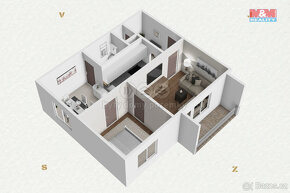 Prodej bytu 2+1, 57 m², Nejdek, ul. J. A. Gagarina - 20