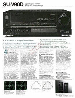 zesilovač Technics su-v90d AA Třída made in Japan - 20