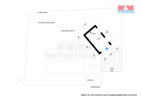 Prodej pozemku k bydlení, 598 m², Praha, ul. Hlouchova - 20