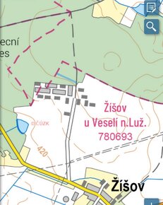 Lesní pozemek Žíšov u Veselí nad Lužnicí - 20