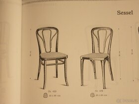 Židle Thonet no.623 Secese Restaurováno - 20