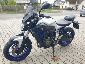 Prodám Yamaha MT-07 RACING BLUE , r. v. 2015,ČR, 14362km - 20