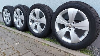 Alu kola 5x112 r17 originál Škoda Superb 3 Triton - 20