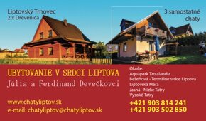 Chatyliptov v srdci Liptova -Tatry -Liptovská Mara - 20