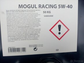 motorový olej Mogul racing 5w40 - 2