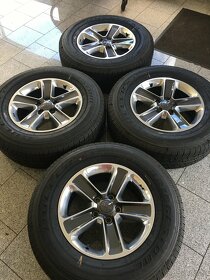 ALU disky na JEEP + čidla + Pneumatiky BRIDGESTONE - 2