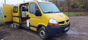 Renault Master 2.5dci 5mist,nezavisle topeni,luzkova uprava - 2