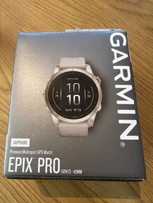 Garmin epix 2 PRO 42 mm, Sapphire, Soft Gold/Light Sand Band - 2