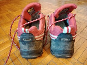 Keen trekové boty červené, vel. 38,5 - 2