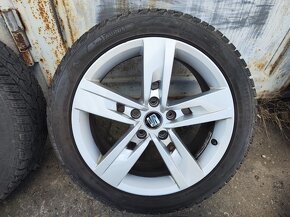 17"zimní alu sada 5x112 origo Seat Leon 3 Octavia 3 Golf 7 - 2