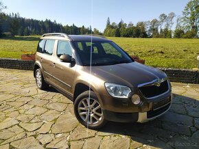 ŠKODA YETI 4X4 2.0 TDI 103kw XENON, NAVI, ...SERVISOVANÉ - 2