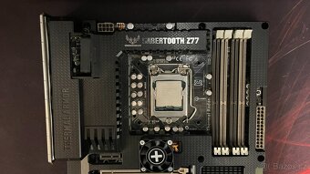 ASUS SABERTOOTH Z77 + i7-3770K (4C/8T) - 2