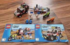 Prodám LEGO City 4433 - Tahač na terénní motorky - 2