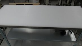 Pracovní nerezový stůl s polyetylénovou deskou 180cm - 2