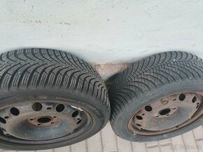 Zimní sada kol 195/50 R15 5x100 7mm vzorek - 2