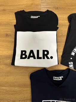 BALR trika pánské,velikost M,3ks,cena za komplet - 2