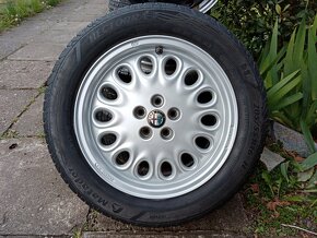 Obutá alu kola 16ky 5x98 pneu 90% ALFA ROMEO FIAT - dobírka - 2