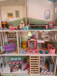 Dřevěný dům pro panenky KidLand - 2